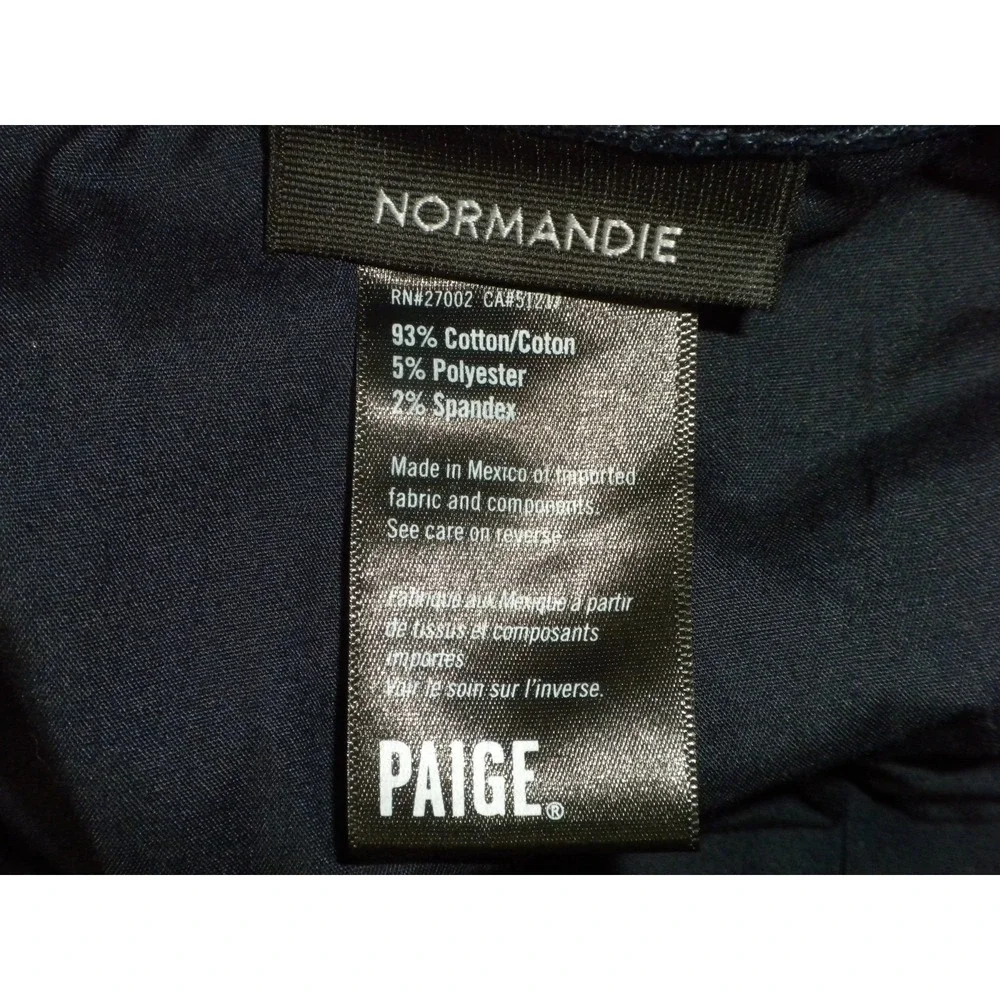 Paige Jeans Mens 36x34 Blue Jaydon Wash Denim Normandie Transcend Vtg Straight